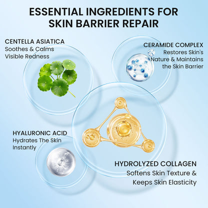 5X Ceramides Barrier Moisturizer (all skin types especially for sensitive skin) - repairs skin in 7 days